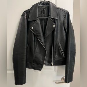 Faux-Leather Jacket